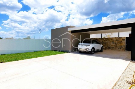 Estrena Casa de Una Planta, 3 Recámaras y piscina en Dzityá Mérida